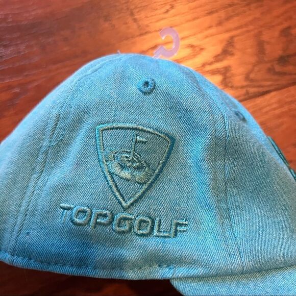 Black clover Turquoise Blue Golf Hat Adjustable - Picture 7 of 10
